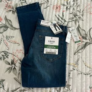 NWT men’s Izod jeans slim fit comfort stretch size 29x30